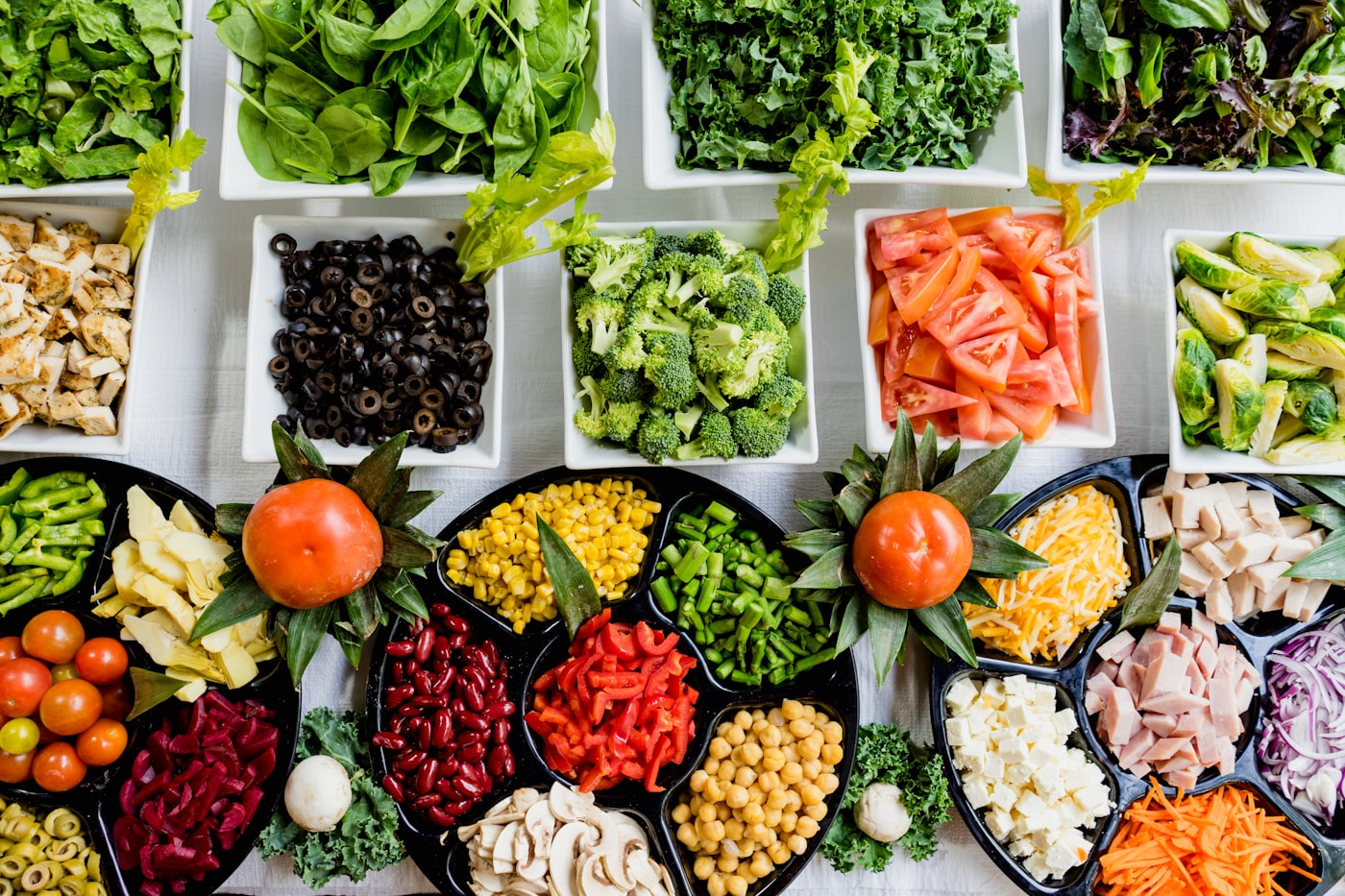 Fresh vegetables and balanced nutrition by SK Wellness